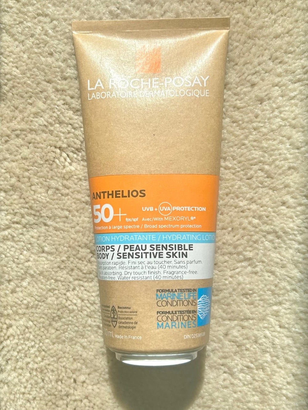 NEW La Roche-Posay ANTHELIOS HYDRATING LOTION SPF 50+ ECO TUBE